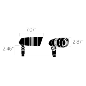 Kichler 120V C-Series 10W 40 Degree LED Accent Light - Image 3