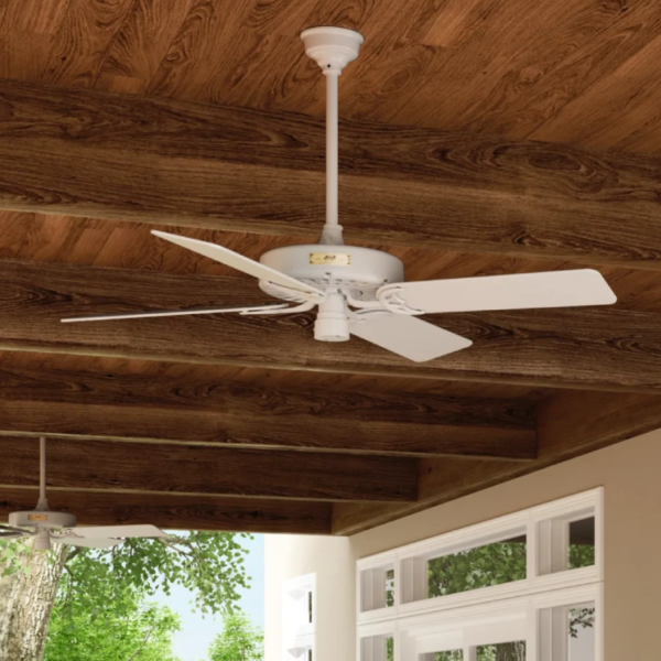 Hunter Original Cast Iron All Weather 52” Ceiling Fan Platinum
