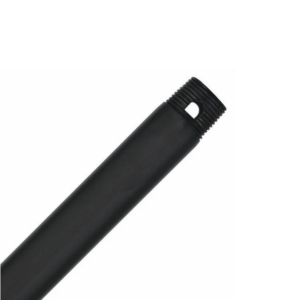 Hunter 48" Black Downrod - 3/4" male & slotted ends - Image 1