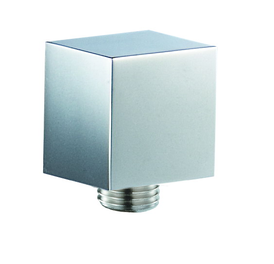 CAE Square Shower Union - Brushed Nickel | Platinum Imports Inc. | Barbados