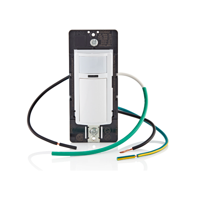 Leviton Decora Occupancy Motion Sensor Light Switch, AutoOn, 2A