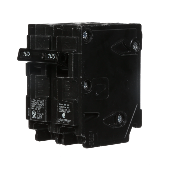 Siemens Q2100HH 100-Amp Double Pole Circuit Breaker – 120/240V, 65 KAIC, Plug-In Type - View #5