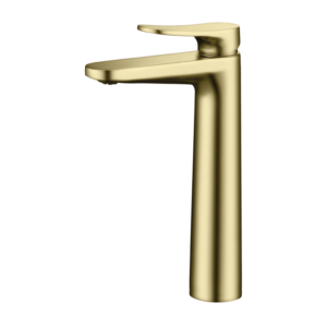 CAE Ledro Single Lever Vessel Faucet - Brushed Brass