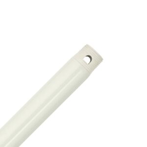 Hunter 12" White Downrod - 3/4" male & slotted ends - Image 1
